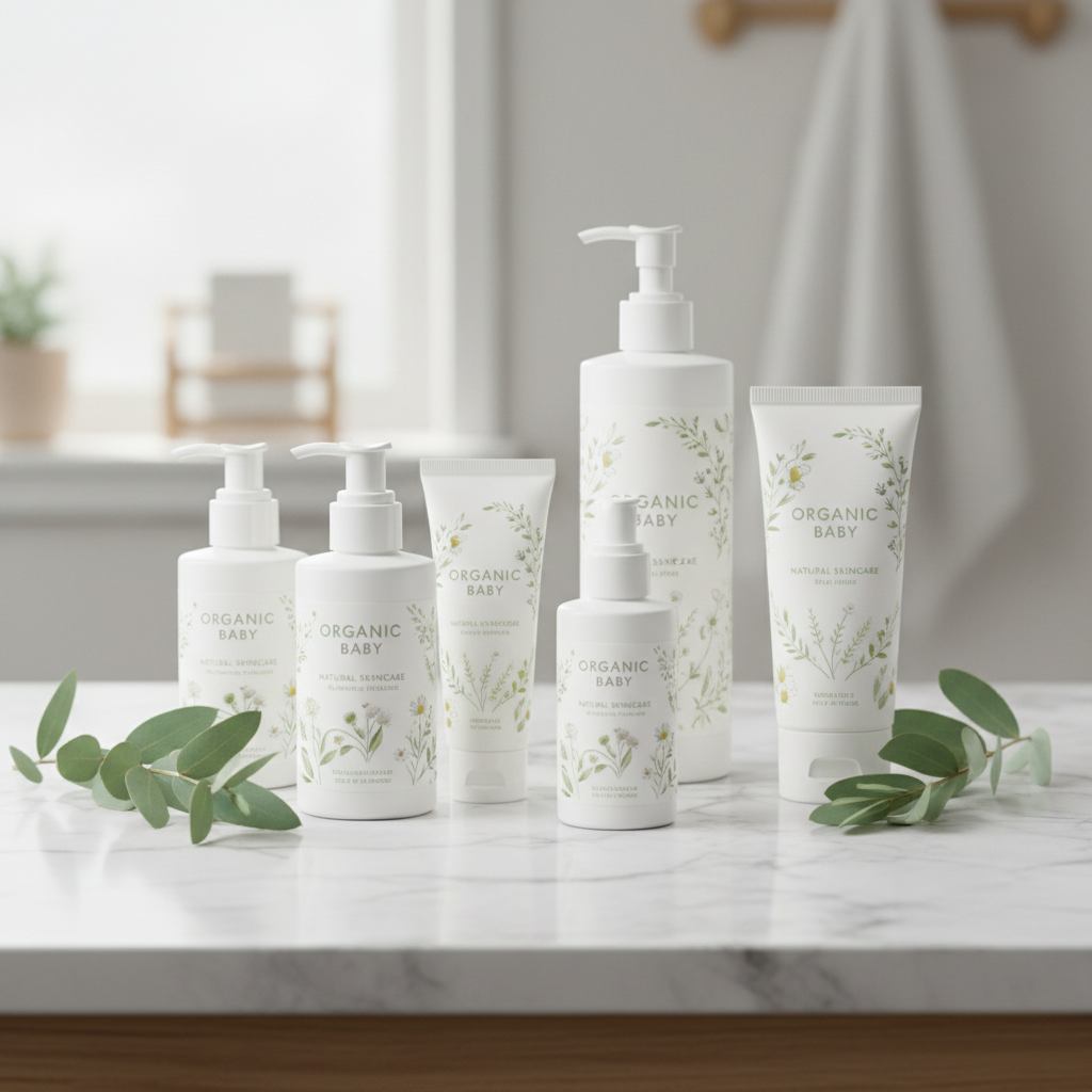 Organic Baby Skincare Set