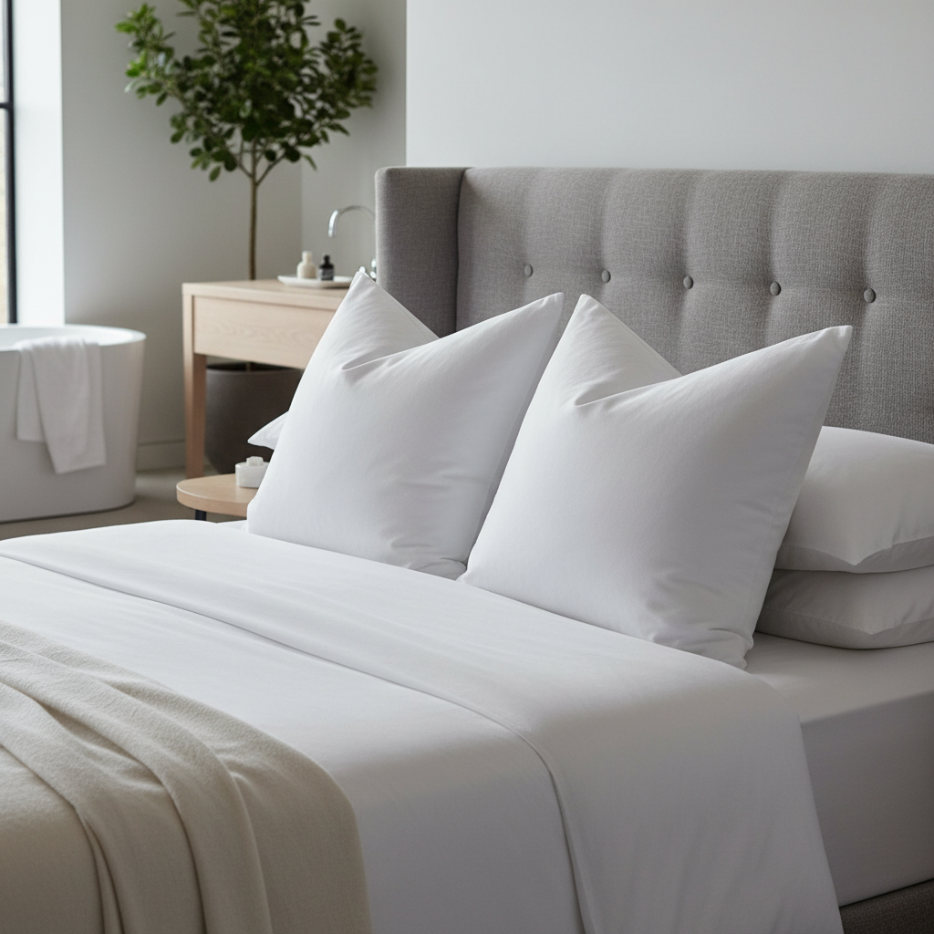 Luxury Down-Alternative Pillows (Pair)