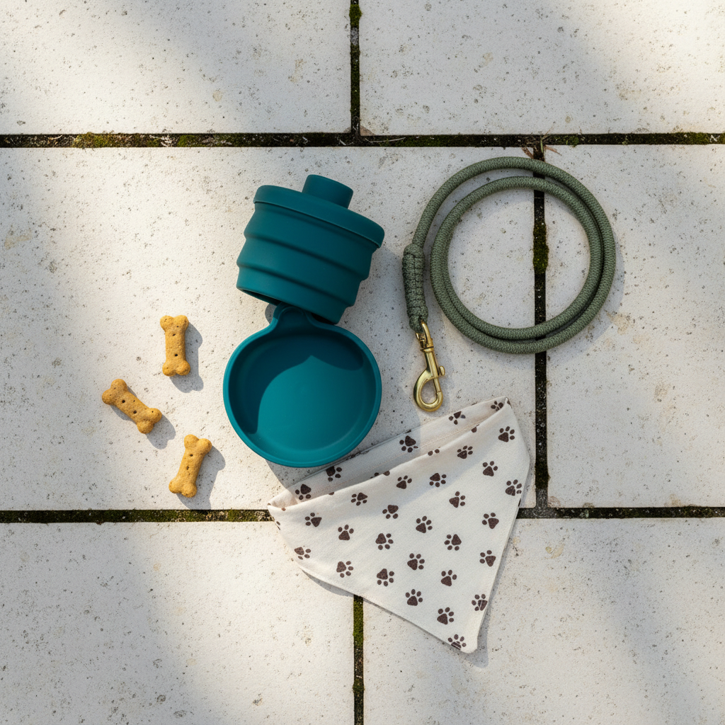 Foldable Dog Water Bottle