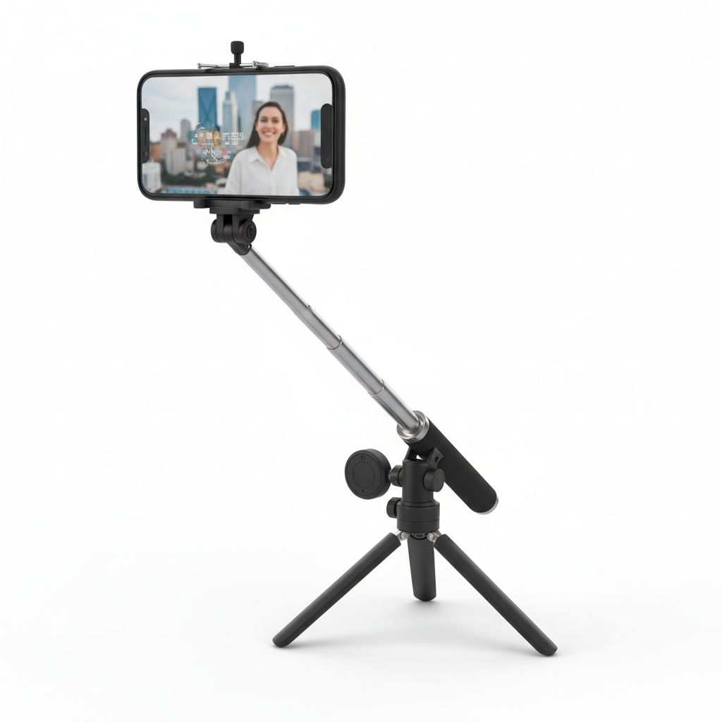 Premium Extendable Selfie Stick with Tripod